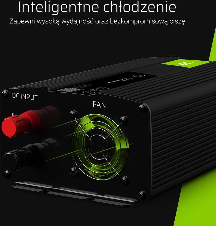 Green Cell Žalias Cell Žalias CELL Car Power Inverter Keitiklis 12V į 230V 300W/600W