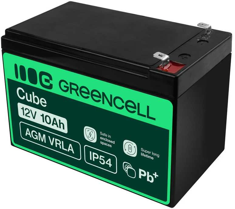 Green Cell Žalias Cell Žalias Cell AGM akumuliatorius 12V 10Ah