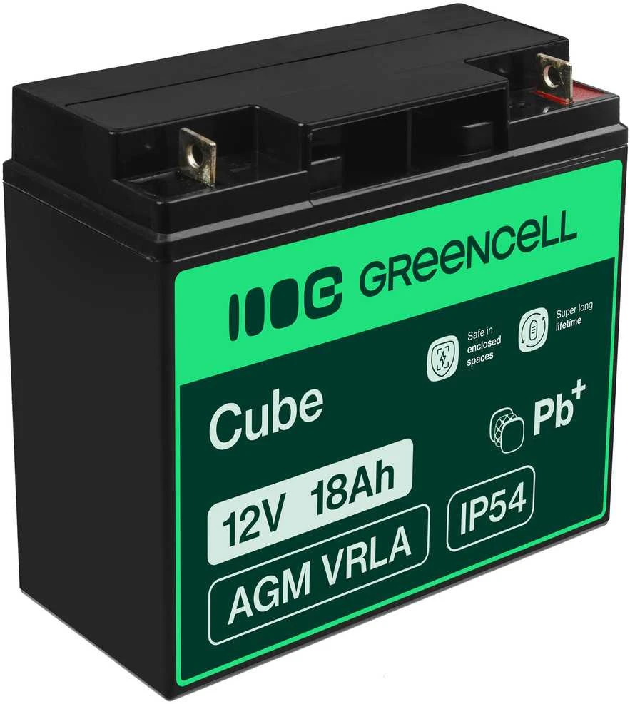 Žalias Cell Žalias CELL Baterija AGM 12V18AH