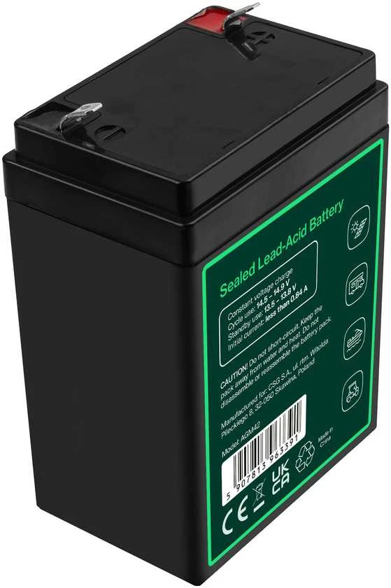 Green Cell Žalias Cell Žalias Cell AGM VRLA akumuliatorius 12V 2.8Ah