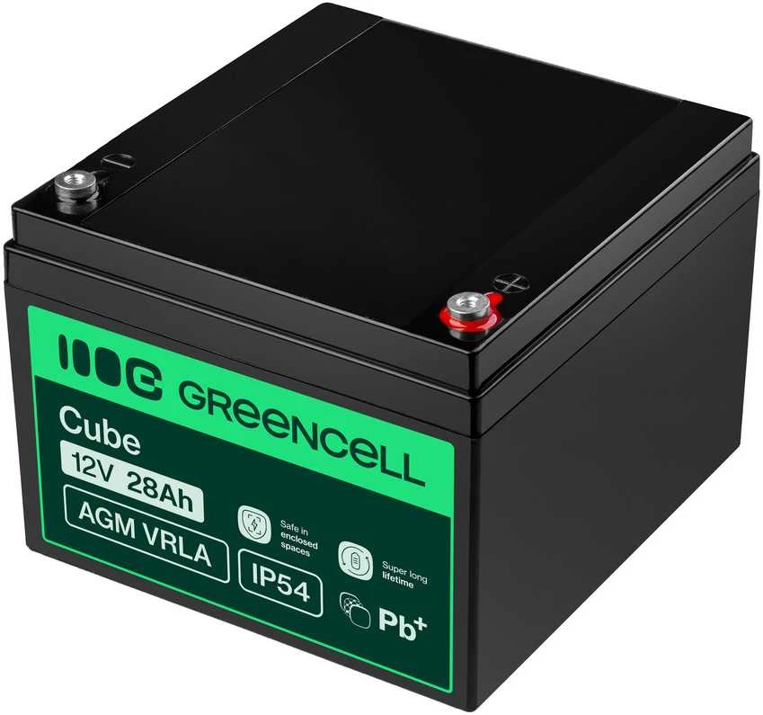 Green Cell Žalias Cell AGM GEL Batterie 6V 1.2Ah Blei Akku Žalias Cell, skirtas Alarmsysteme und Spielzeug