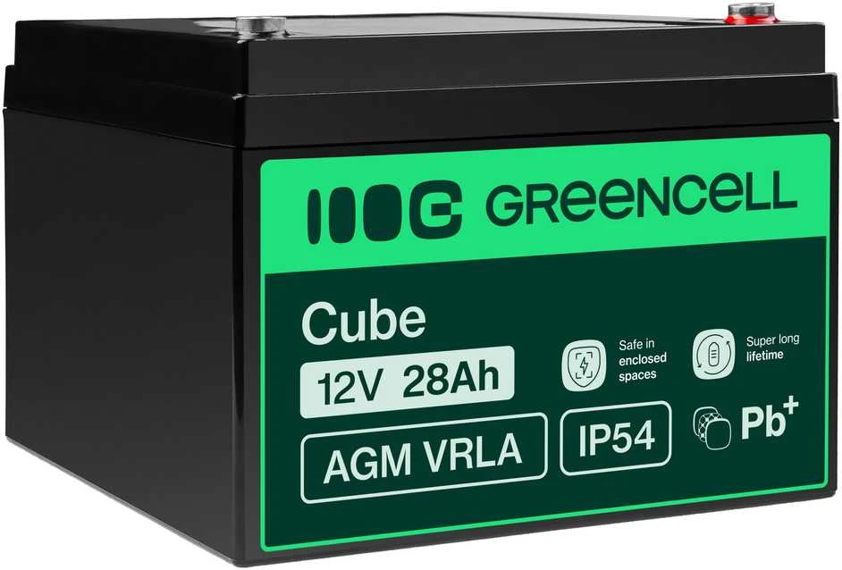 Green Cell Žalias Cell AGM GEL Batterie 6V 1.2Ah Blei Akku Žalias Cell, skirtas Alarmsysteme und Spielzeug