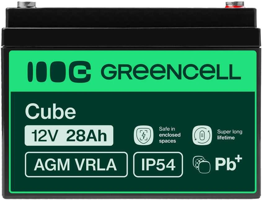 Green Cell Žalias Cell AGM GEL Batterie 6V 1.2Ah Blei Akku Žalias Cell, skirtas Alarmsysteme und Spielzeug