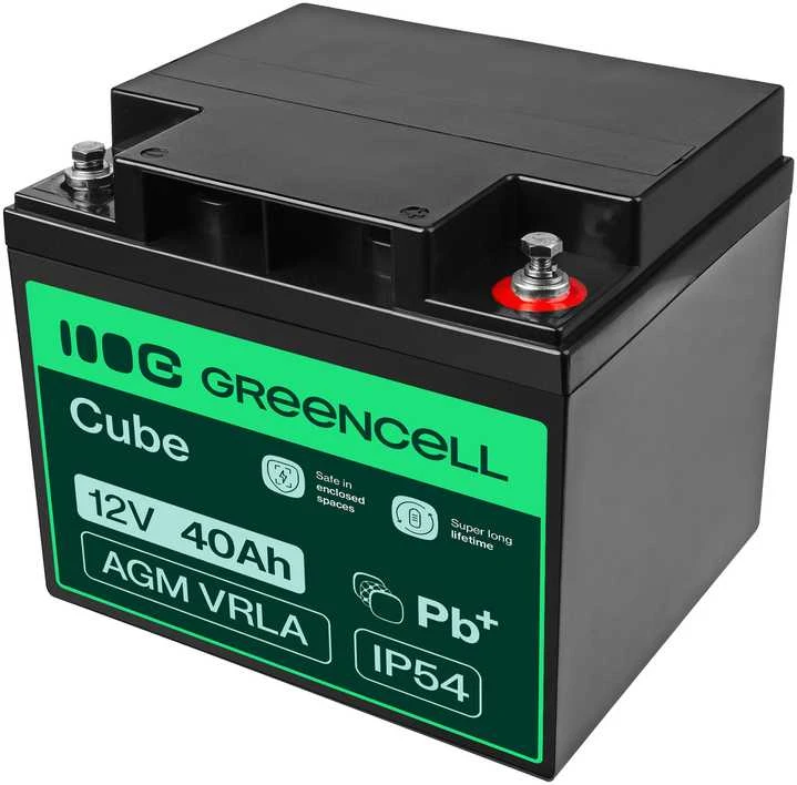 Akumuliatorius Green Cell AGM VRLA 12V 40Ah