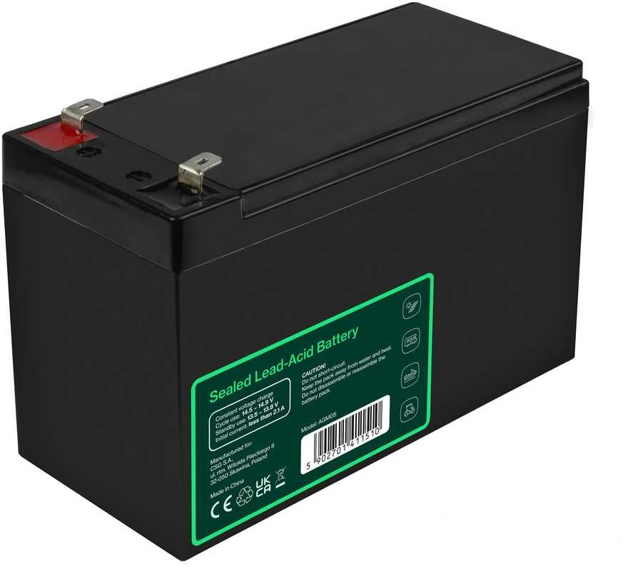 Green Cell Žalias Cell Žalias CELL Baterija AGM 12V7.2AH