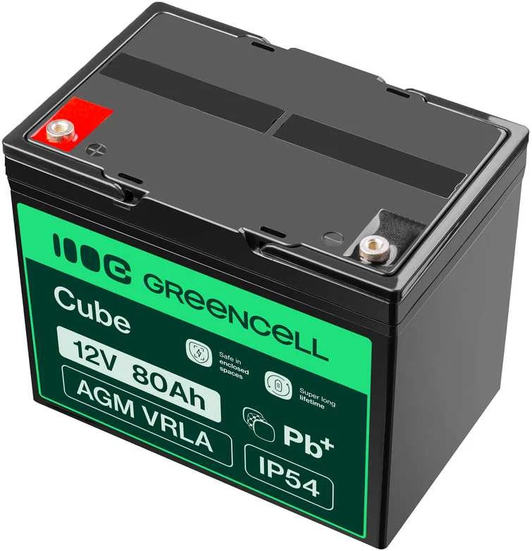 Green Cell Žalias Cell AGM GEL baterija 6V 1.2Ah švino baterija Žalias Cell signalizacijos sistemoms ir žaislams