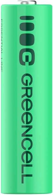 Žalias Cell Baterijos Įkraunamos baterijos Pirštai 4x AA R6 2600mAh