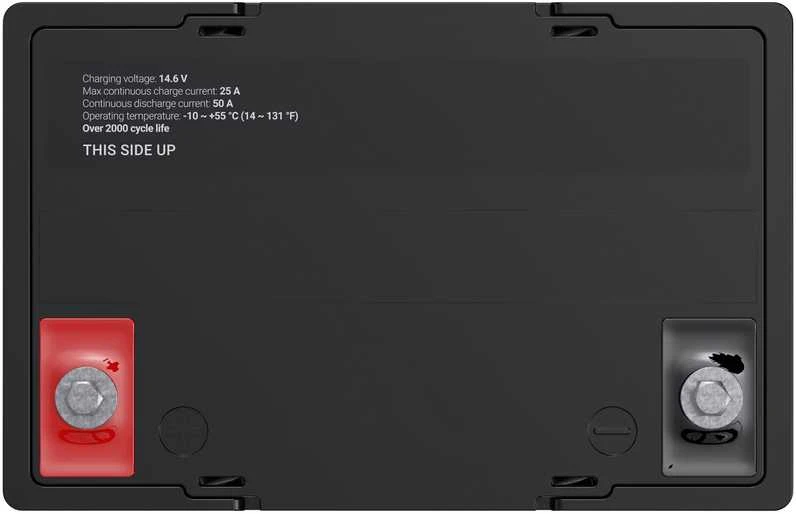 Žalias Cell Žalias Cell CUBE LiFePO4 50Ah 12.8V 640Wh ličio geležies fosfato baterija kemperiui, golfo vežimėliui, vėjo jėgainei