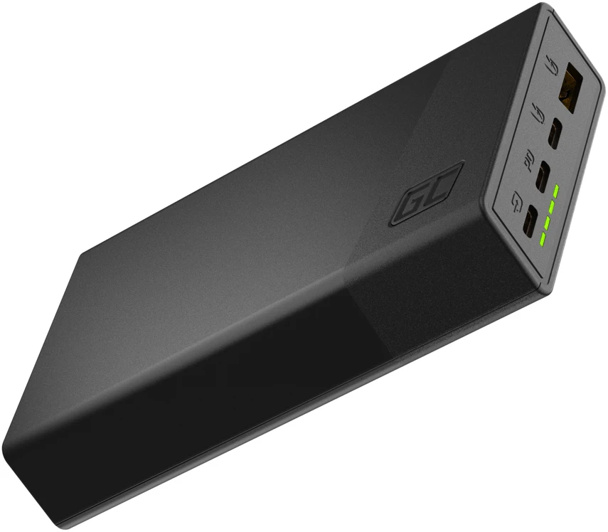 Nešiojamas įkroviklis Green Cell PowerPlay20s Power Bank 20000mAh 22.5W - juodas