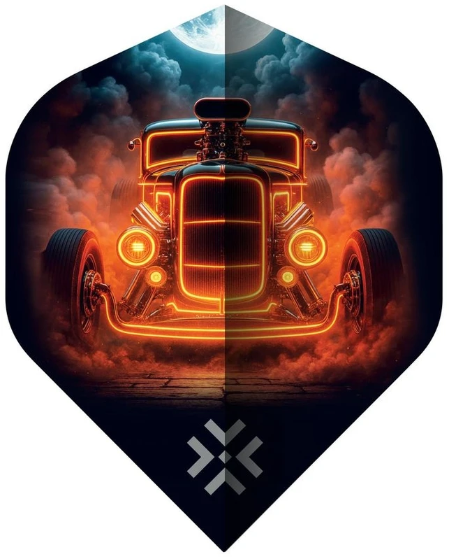ACM Smiginio strėlyčių sparneliai Bullet Hotrod, 100 mikronų, 3 vnt.