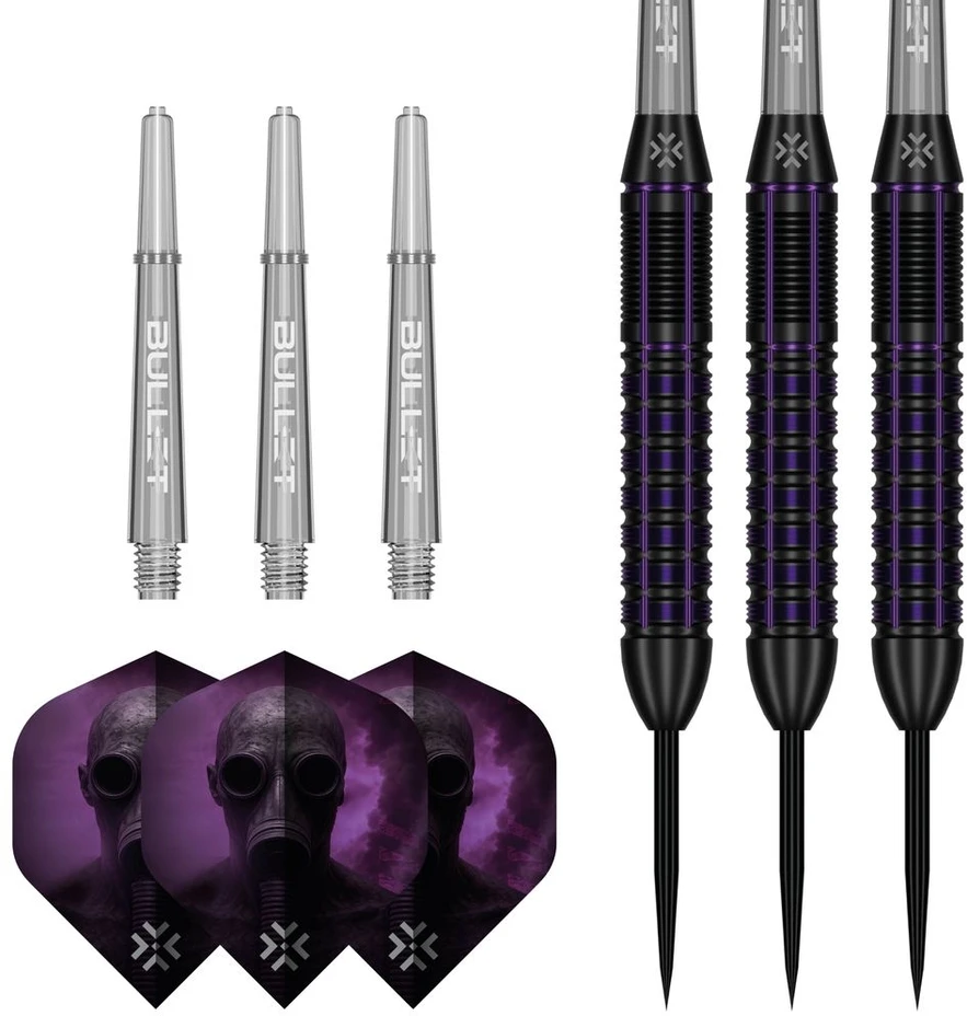 ACM Smiginio strėlytės Bullet Toxic, 23 g, žalvaris