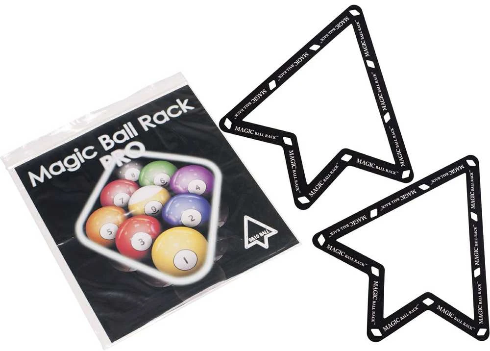 Buffalo Magic Ball Rack Pro 9/10-Ball biliardo rutulių šablonas
