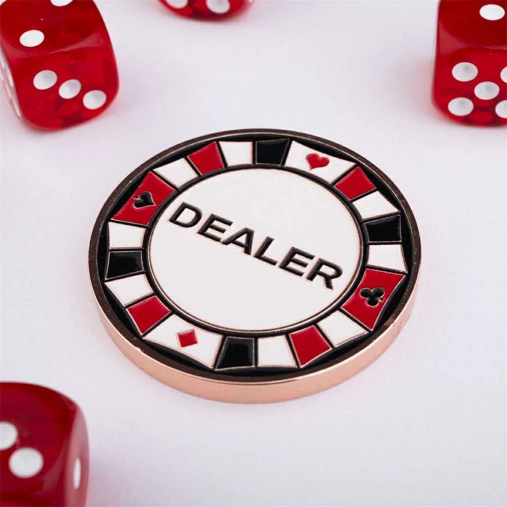 Engelhart Pokerio rinkinys juodame aliuminio dėkle, 300 žetonų, 14g su vertėmis