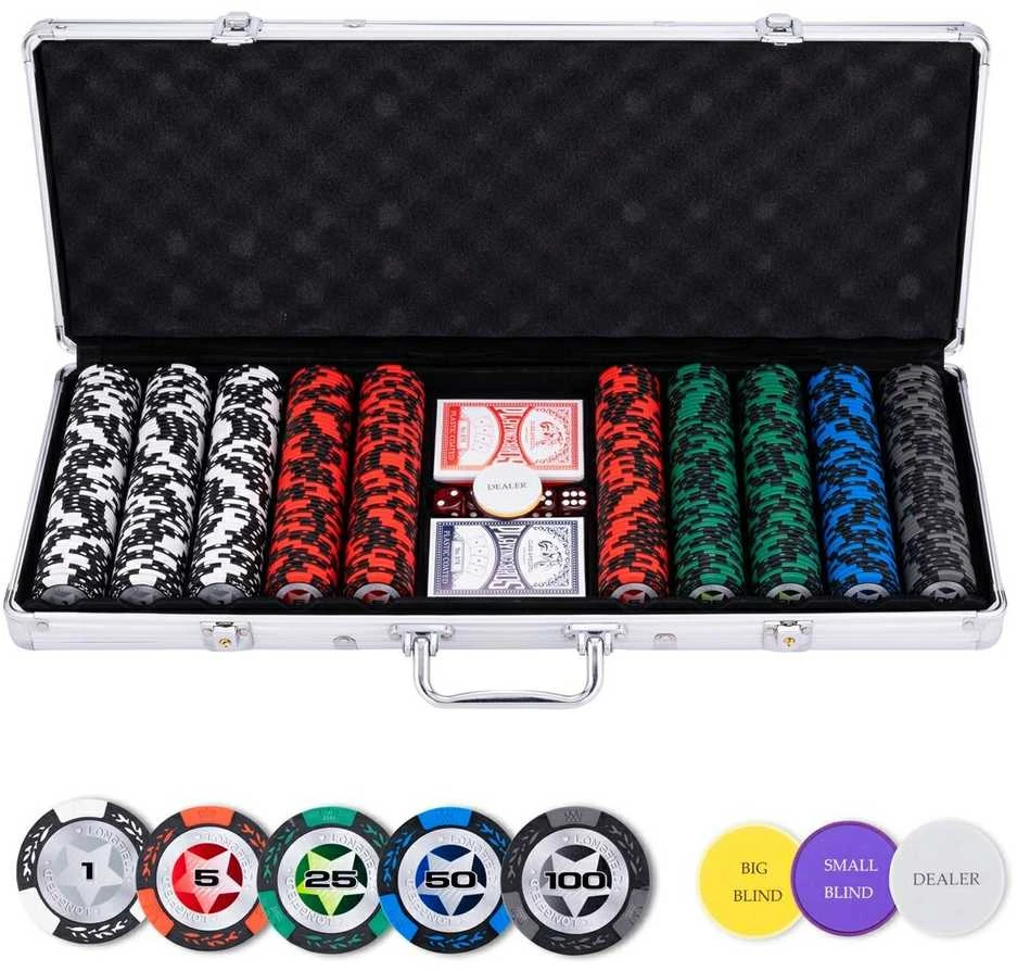 Engelhart Pokerio rinkinys 500 vnt.