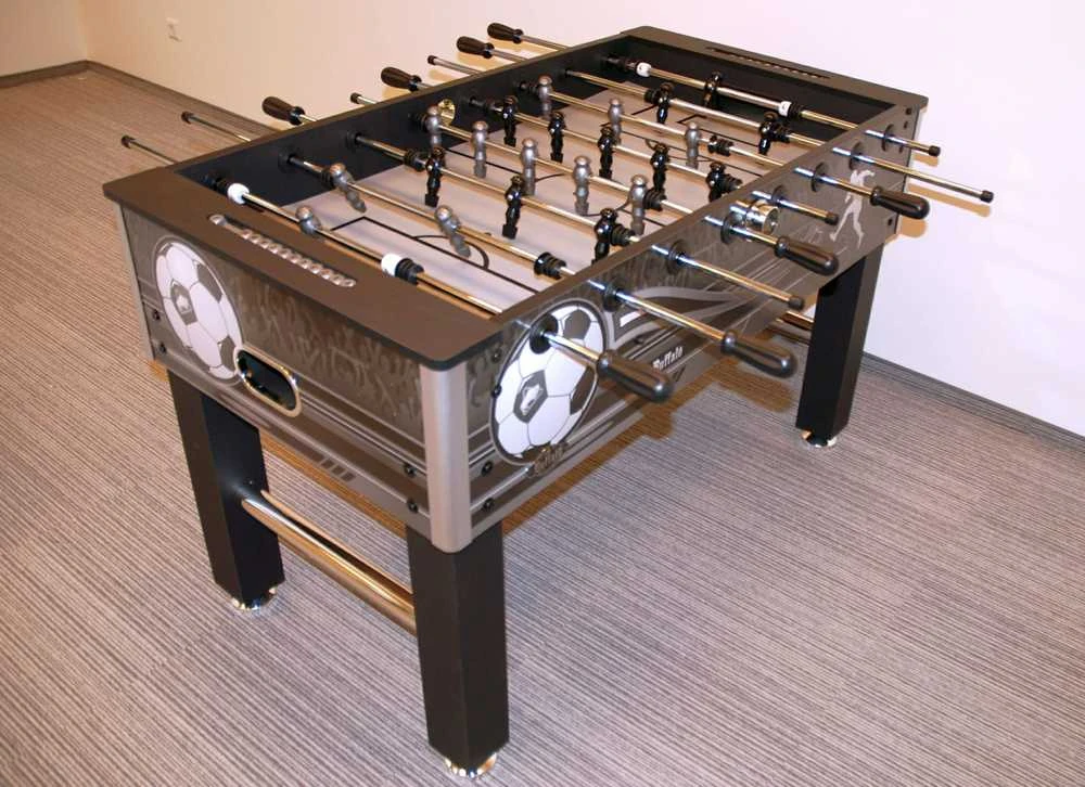 Futbolo stalas Buffalo Juodas Bandit II