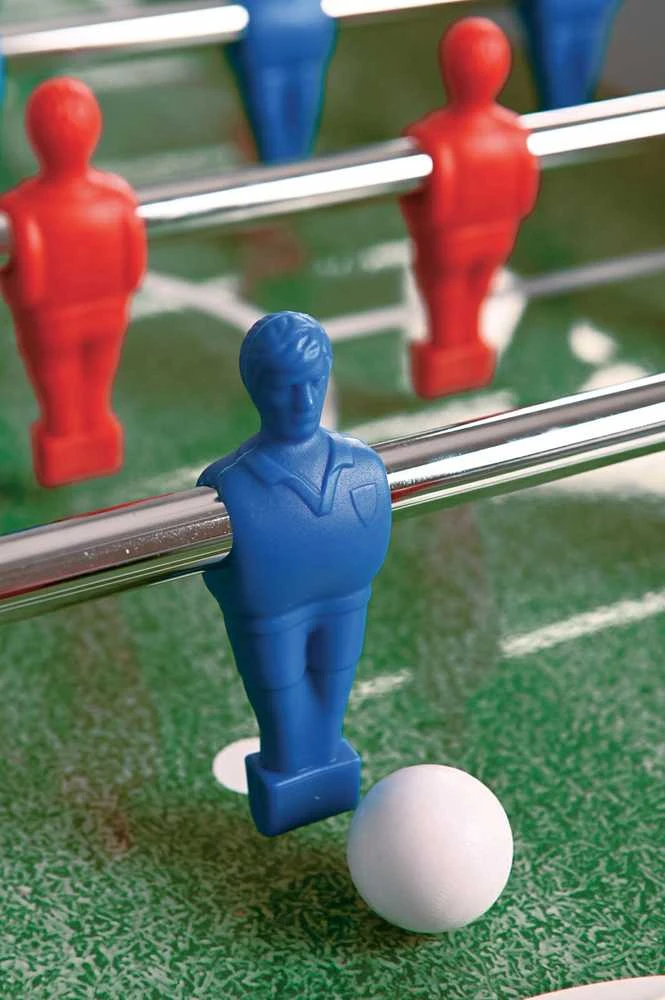 Futbolo stalas Garlando F-100, pilkas ąžuolas, vientisi strypai (00)