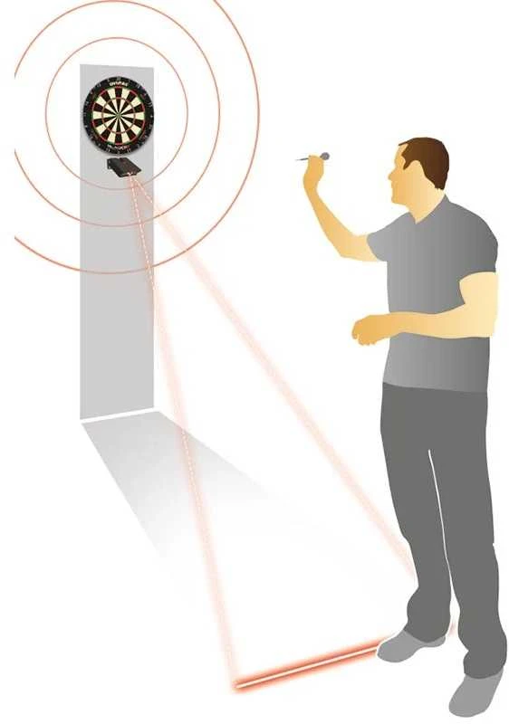 Lazerinė smiginio metimo linija Winmau