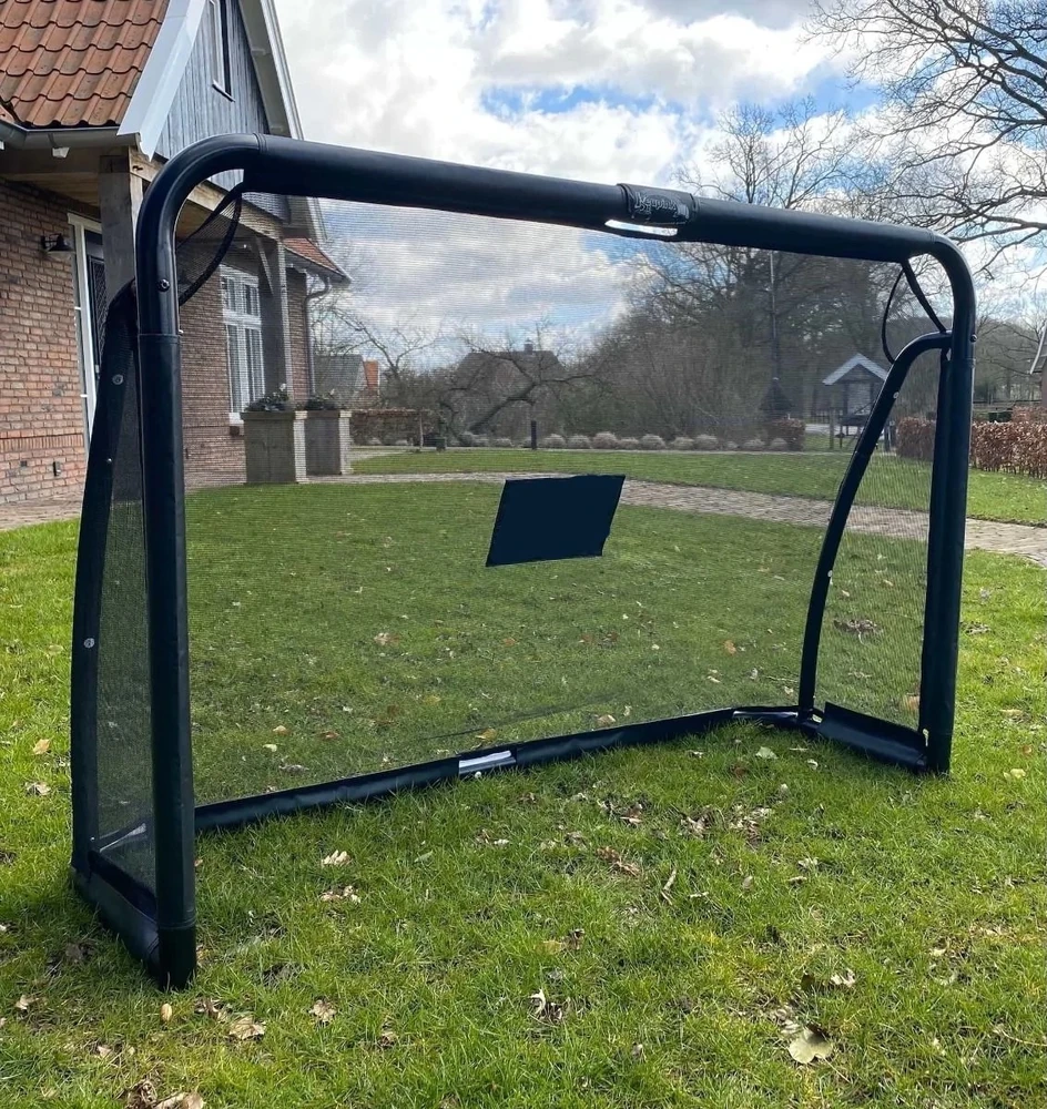 Plieniniai mobilūs futbolo vartai Bilaro Goal 180, su treniruočių siena