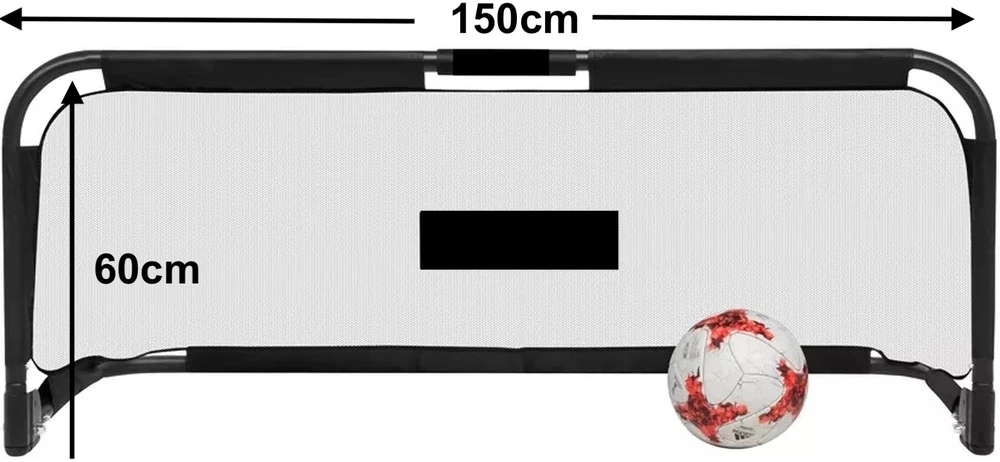 Plieniniai mobilūs sulankstomi futbolo vartai Bilaro Goal 150