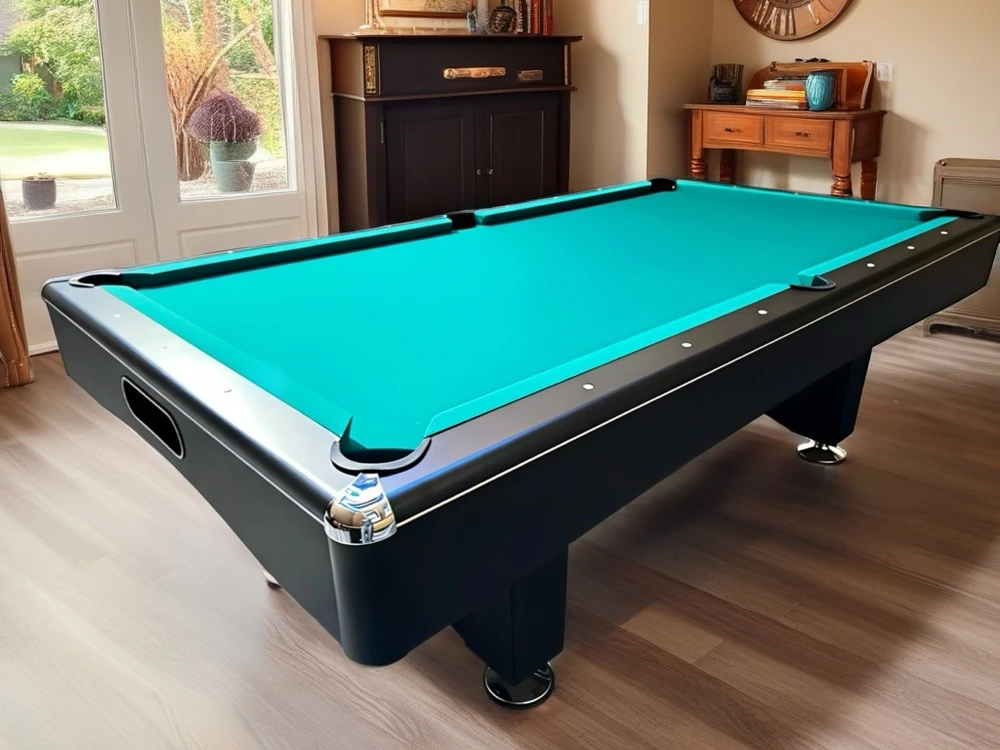 Pulo stalas Bilaro Eliminator II 7 pėdų, juodos spalvos