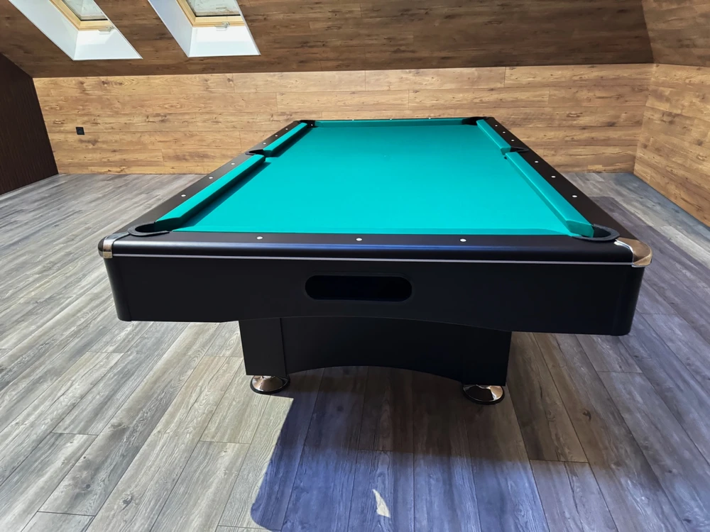 Pulo stalas Bilaro Eliminator II 7 pėdų, juodos spalvos