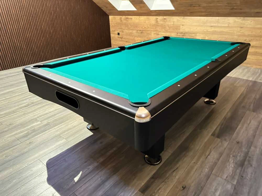 Pulo stalas Bilaro Eliminator II 8 pėdų, juodos spalvos