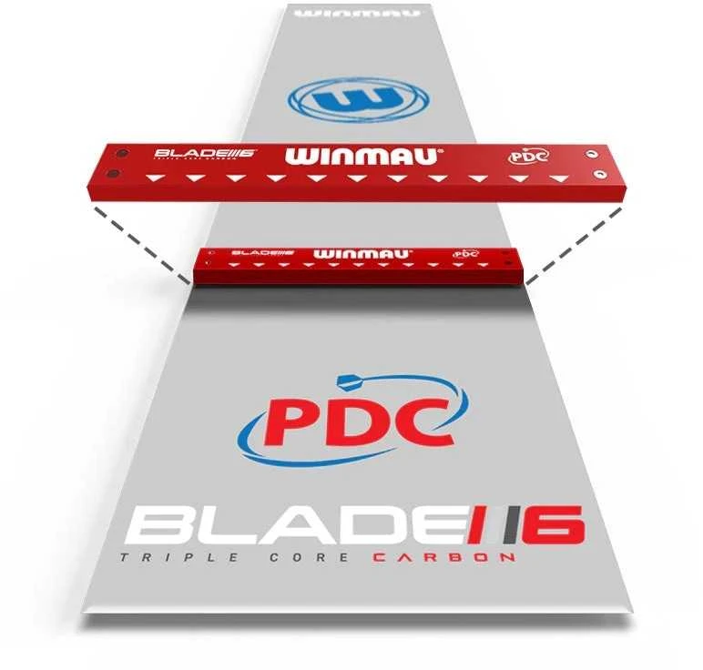 Smiginio kilimėlis su integruota metimo linija Winmau Clearzone PVC