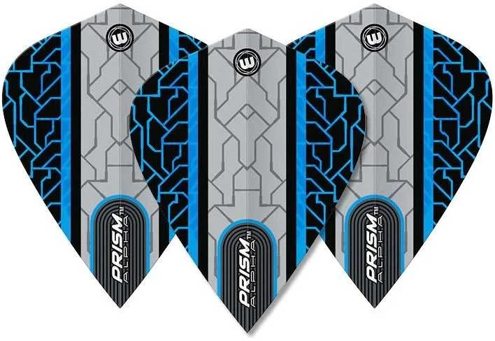 Smiginio strėlyčių sparneliai Winmau Prism Alpha Juodas / Mėlyna Standard
