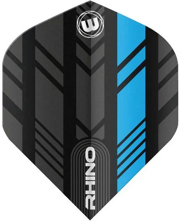 Smiginio strėlyčių sparneliai Winmau Rhino Juodas and Mėlyna