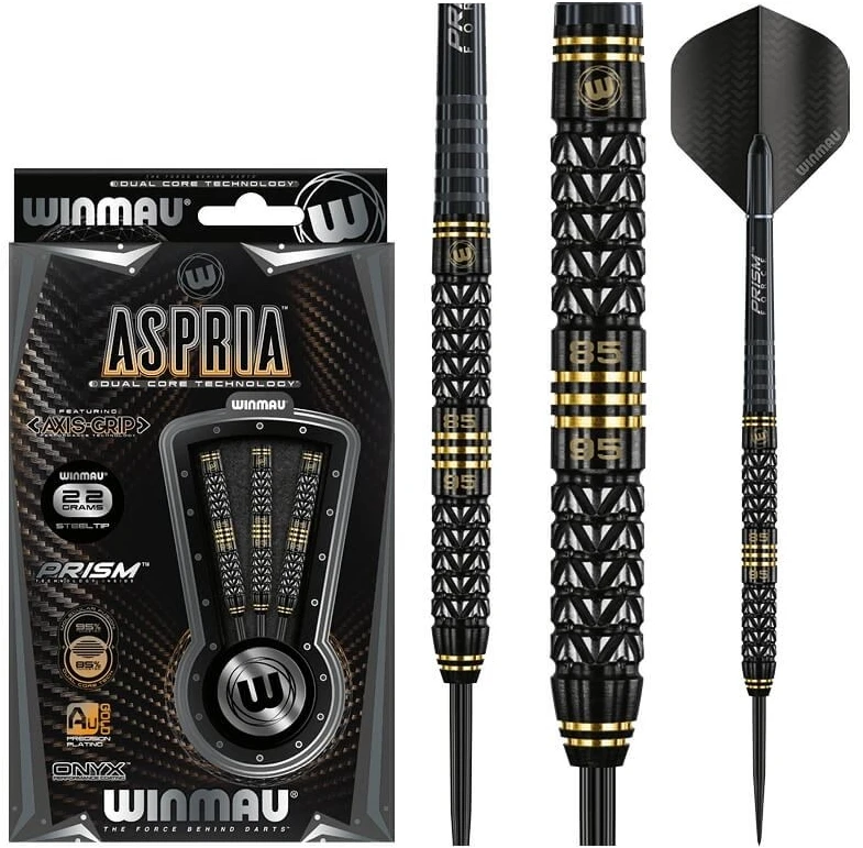 Smiginio strėlytės Winmau Aspria, 24 g, 95 % / 85 % volframo