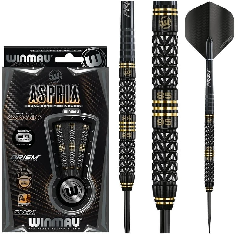 Smiginio strėlytės Winmau Aspria, 24 g, 95 % / 85 % volframo