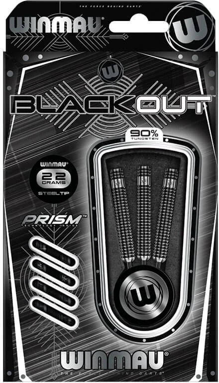 Smiginio strėlytės Winmau Blackout 1, 21 g, 90 % volframo