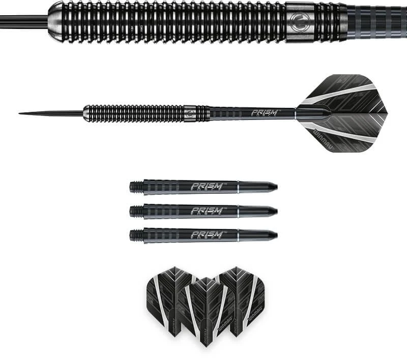 Smiginio strėlytės Winmau Blackout 1, 22 g, 90 % volframo