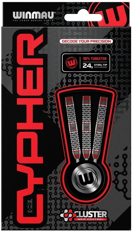 Smiginio strėlytės Winmau Cypher, 24 g, 90 % volframo