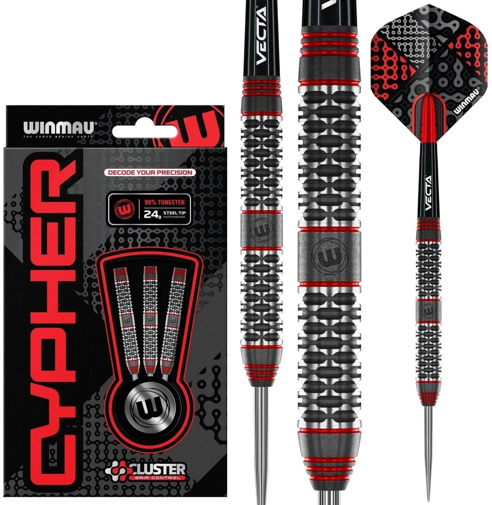 Smiginio strėlytės Winmau Cypher, 24 g, 90 % volframo
