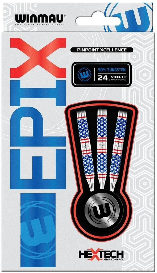 Smiginio strėlytės Winmau Epix, 22 g, 90 % volframo