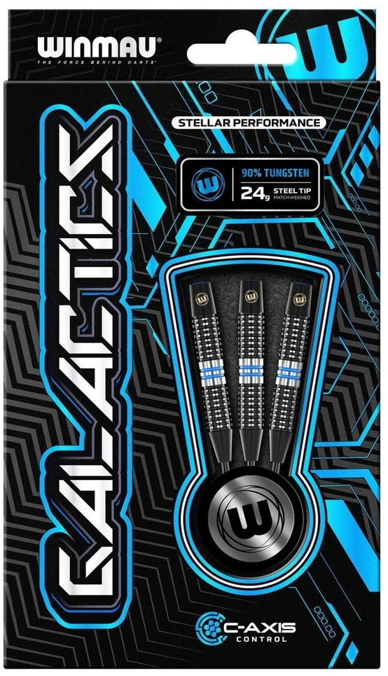 Smiginio strėlytės Winmau Galactics, 24 g, 90 % volframo