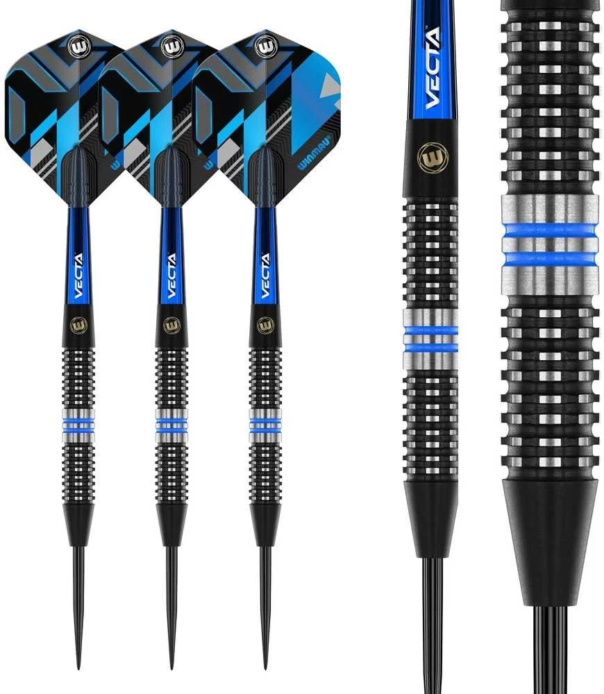 Smiginio strėlytės Winmau Galactics 90% Steel Tip 24 g