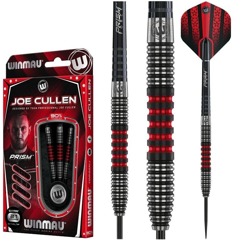 Smiginio strėlytės Winmau Joe Cullen S.E., 24 g, 90 % volframo