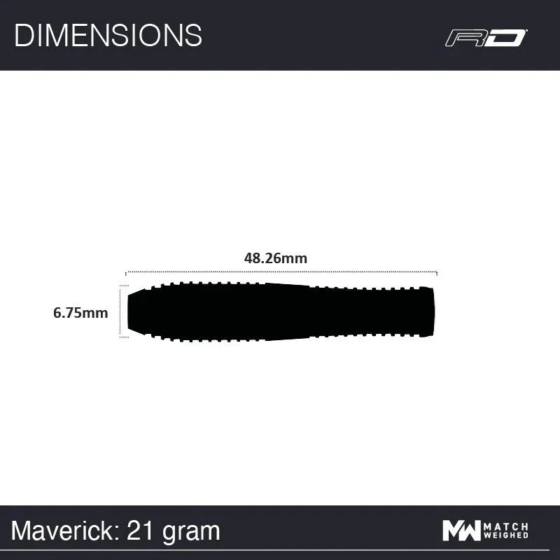 Smiginio strėlytės Winmau Maverick, 22 g, 80 % volframo
