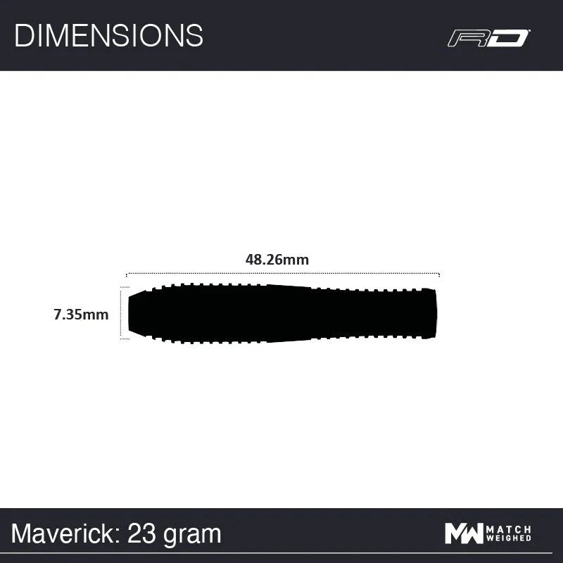 Smiginio strėlytės Winmau Maverick, 24 g, 80 % volframo