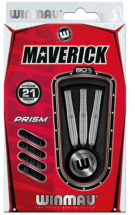 Smiginio strėlytės Winmau Maverick 80% Steel Tip 24 g