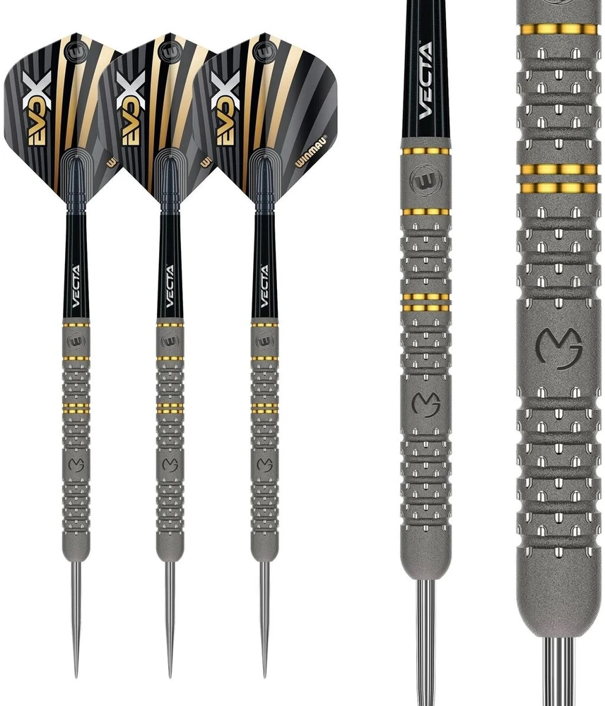Smiginio strėlytės Winmau MvG Evo X, 24 g, 90 % volframo