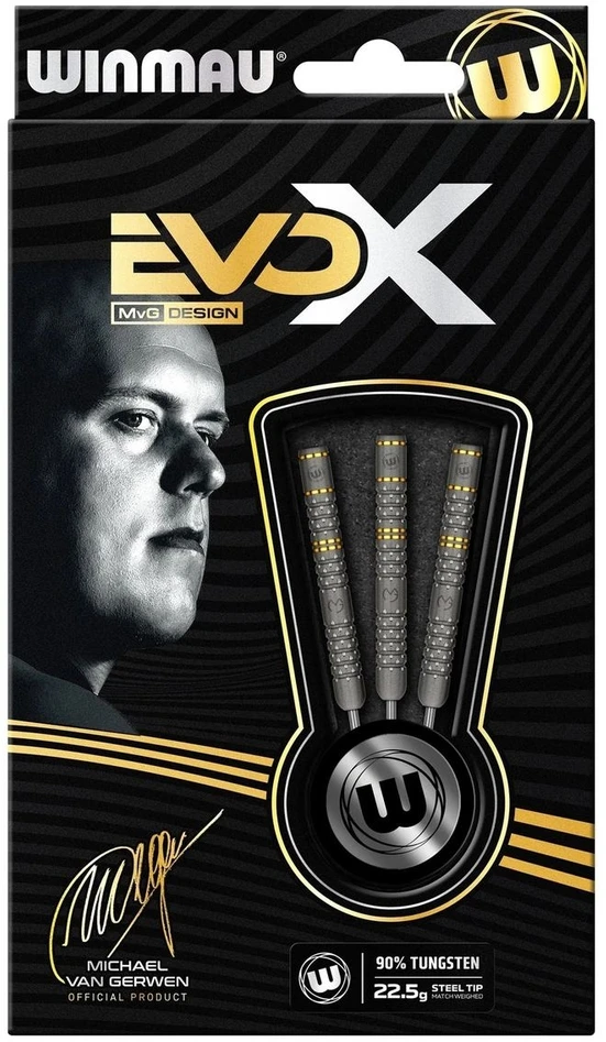 Smiginio strėlytės Winmau MvG Evo X, 24 g, 90 % volframo