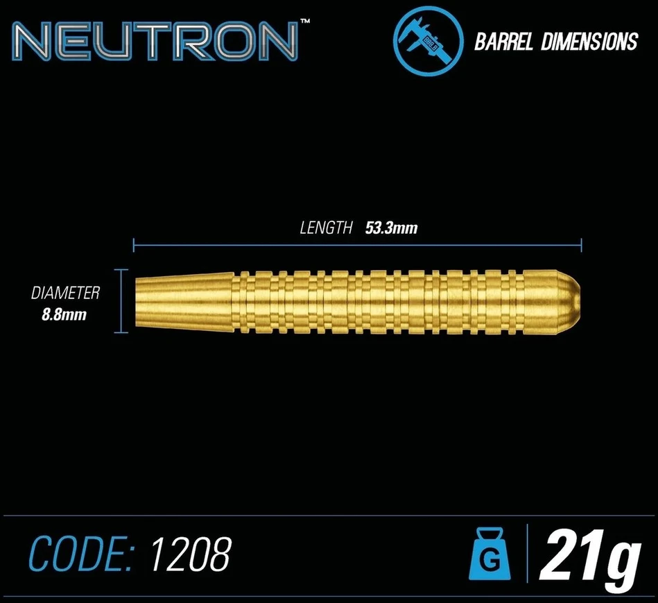 Smiginio strėlytės Winmau Neutron, 21 g