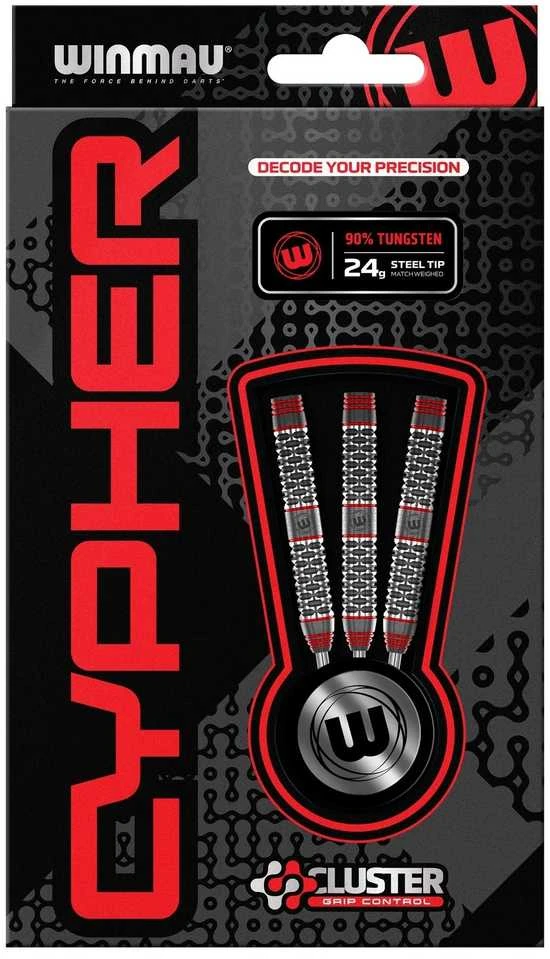 Smiginio strėlytės Winmau Cypher 90% Steel Tip 24 g