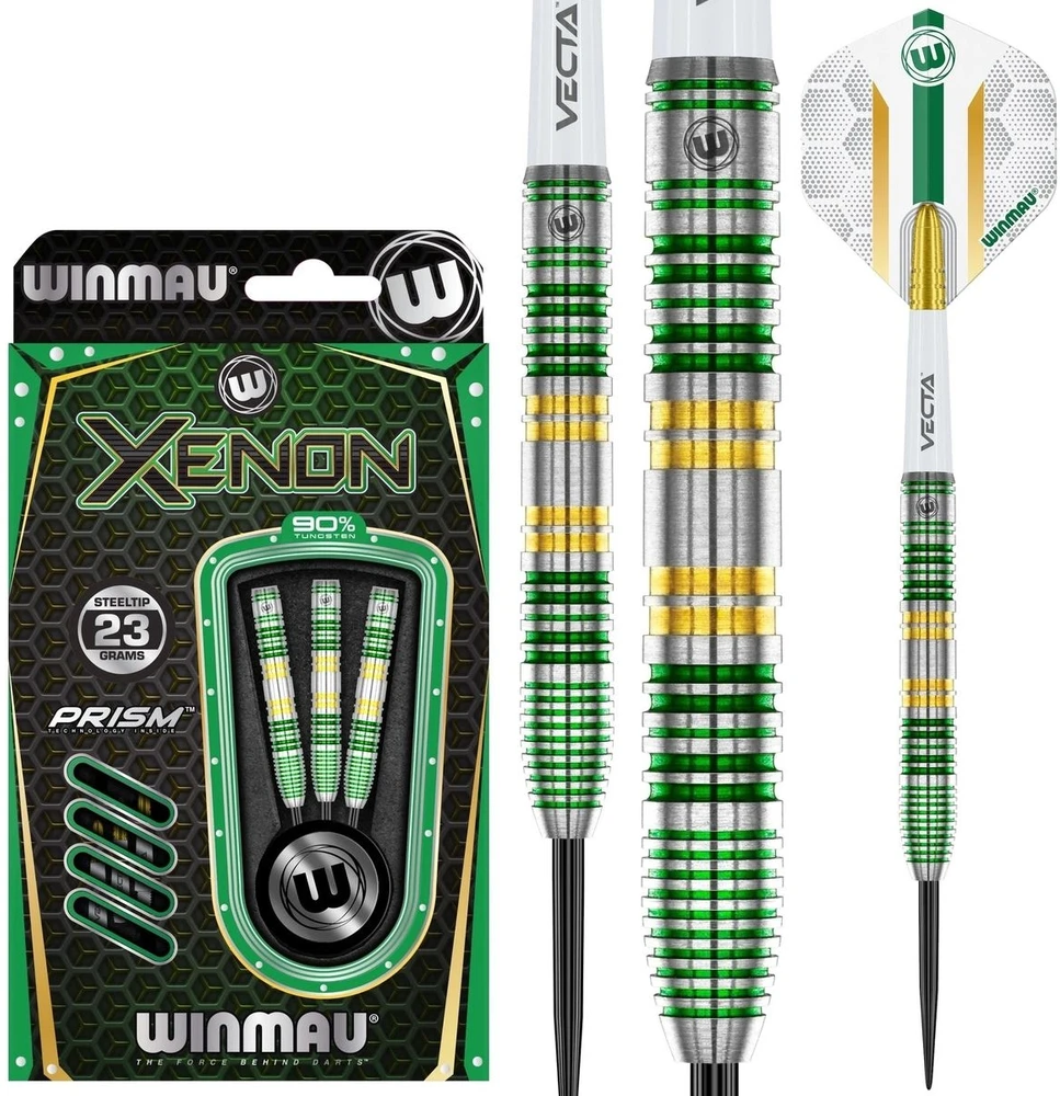 Smiginio strėlytės Winmau Xenon, 24 g, 90 % volframo