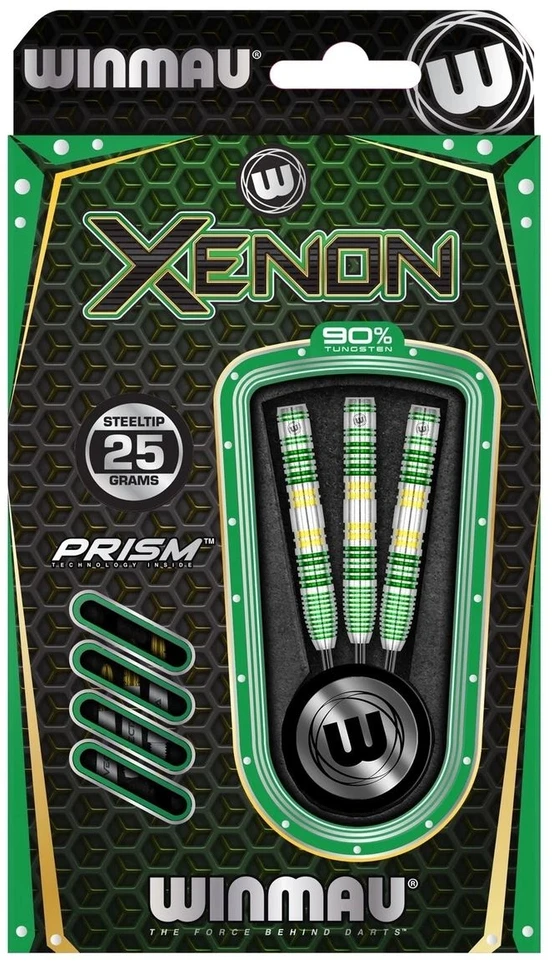 Smiginio strėlytės Winmau Xenon, 24 g, 90 % volframo