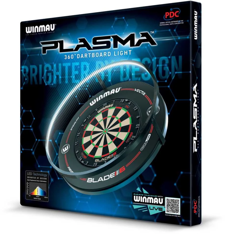 Smiginio taikinio apšvietimo sistema Winmau Plasma