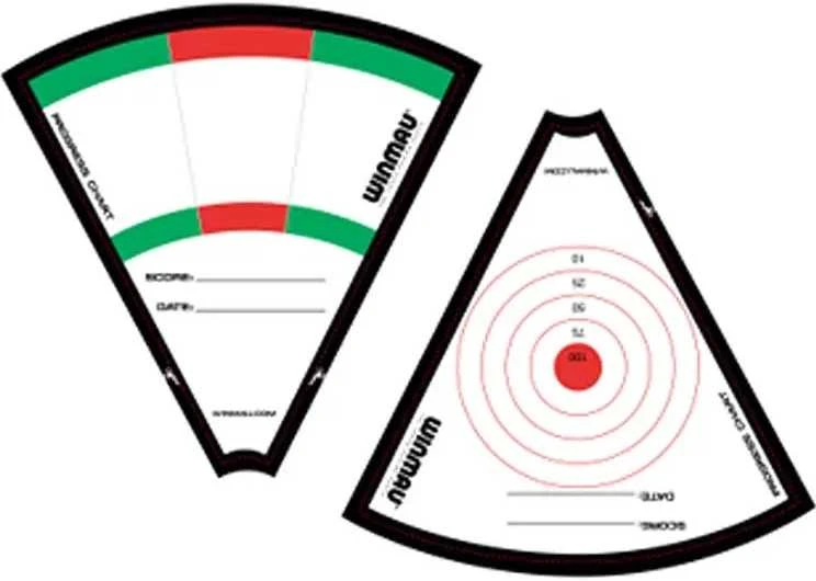 Smiginio treniruočių žiedai Winmau Simon Whitlock